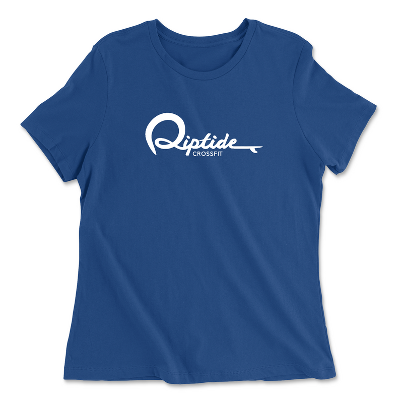 Womens 2X-Large TRUE_ROYAL Relaxed Jersey T-Shirt