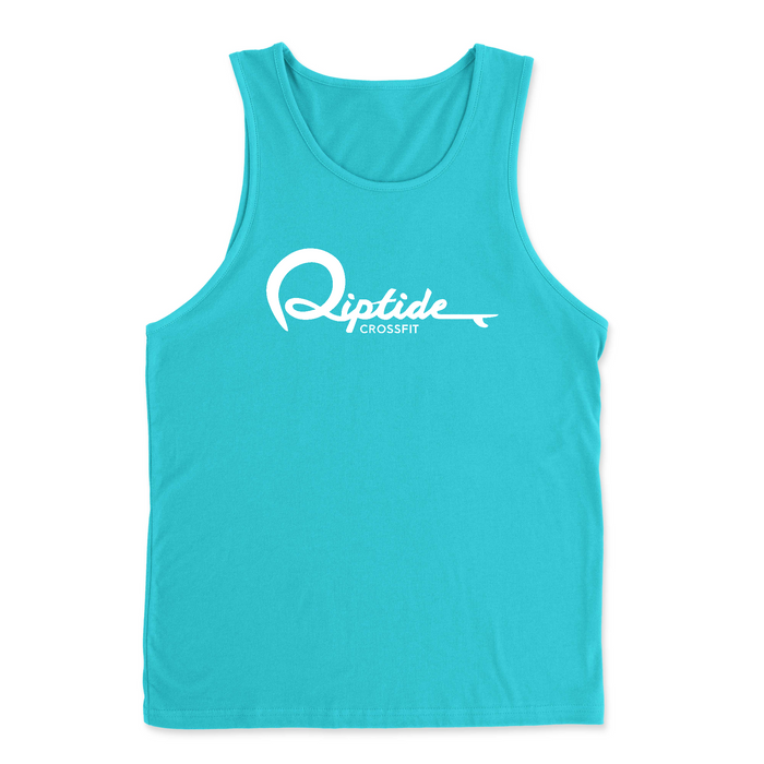 Mens 2X-Large TAHITI_BLUE Tank Top
