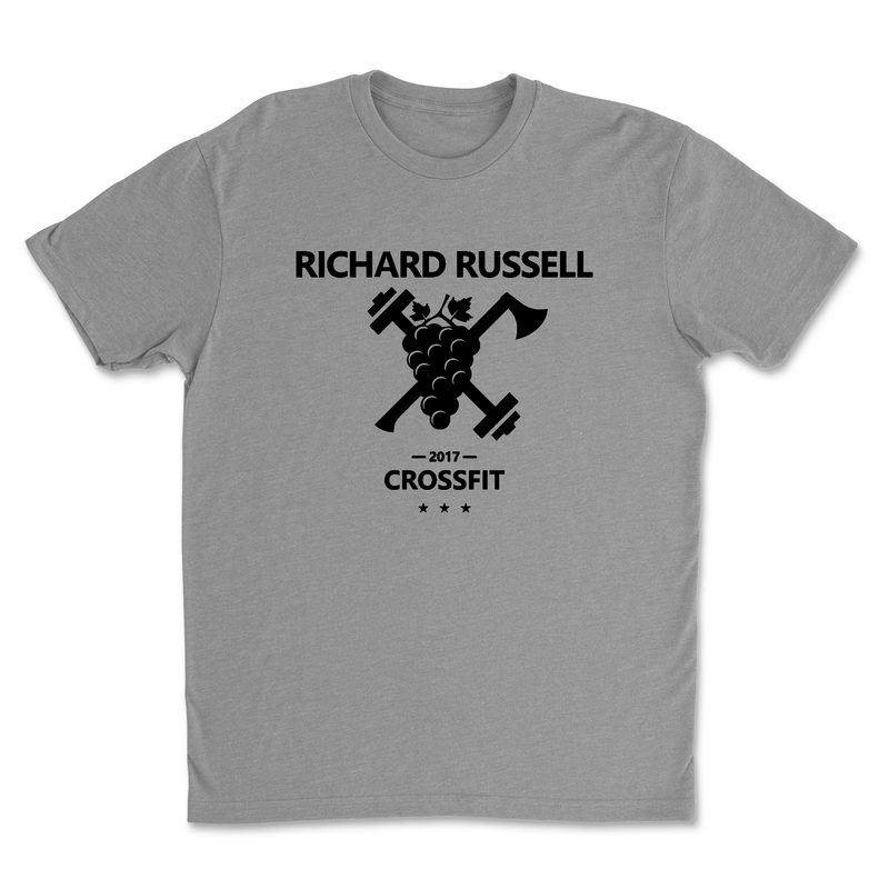 Mens 2X-Large DARK_HEATHER_GREY T-Shirt