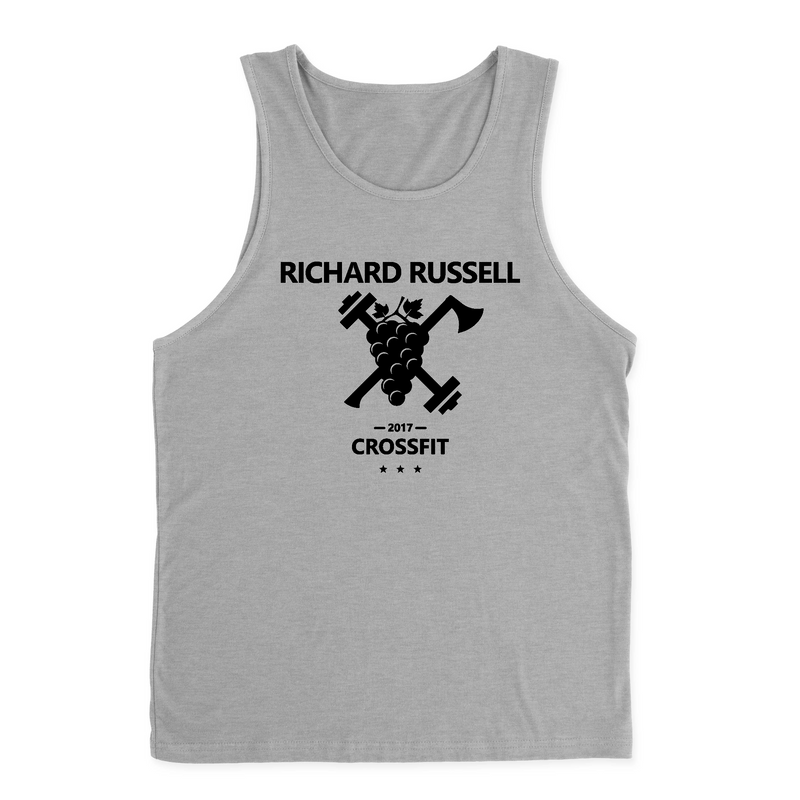 Mens 2X-Large HEATHER_GRAY Tank Top