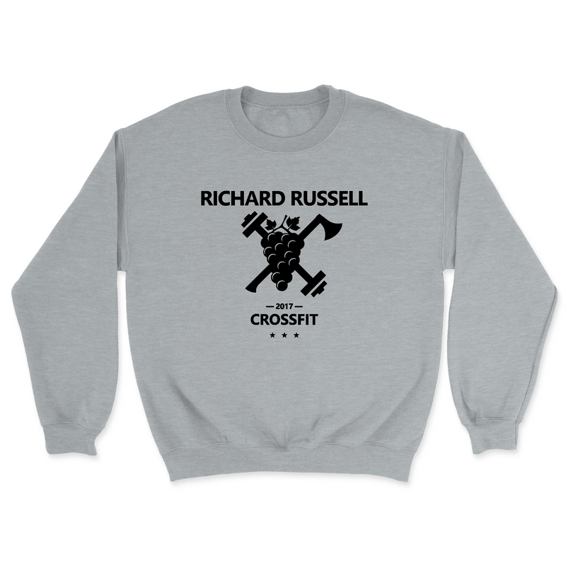 Mens 2X-Large GRAY_HEATHER Midweight Sweatshirt