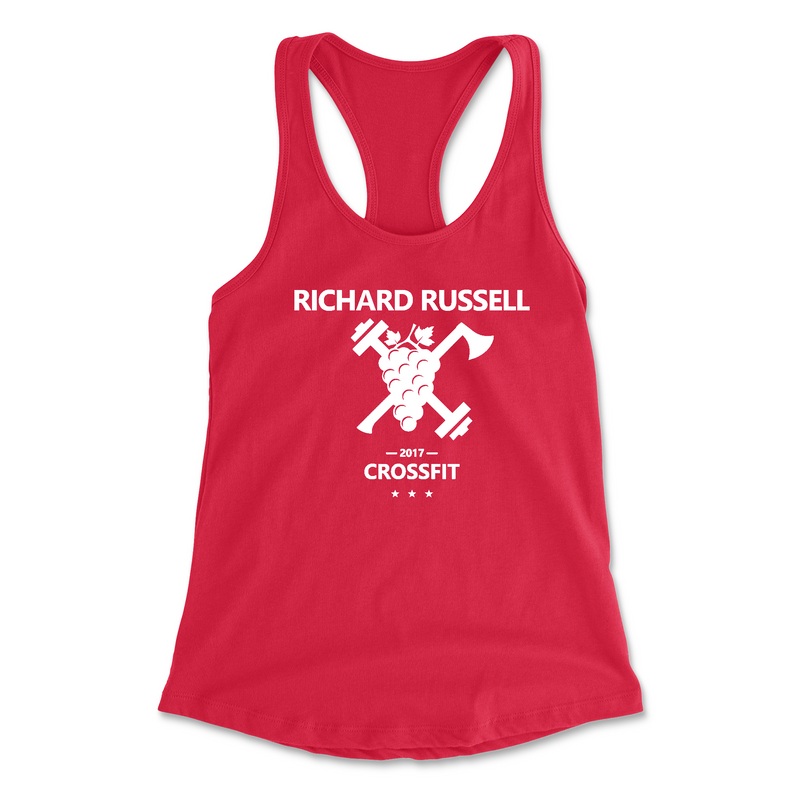 Womens 2X-Large RED Tank Top