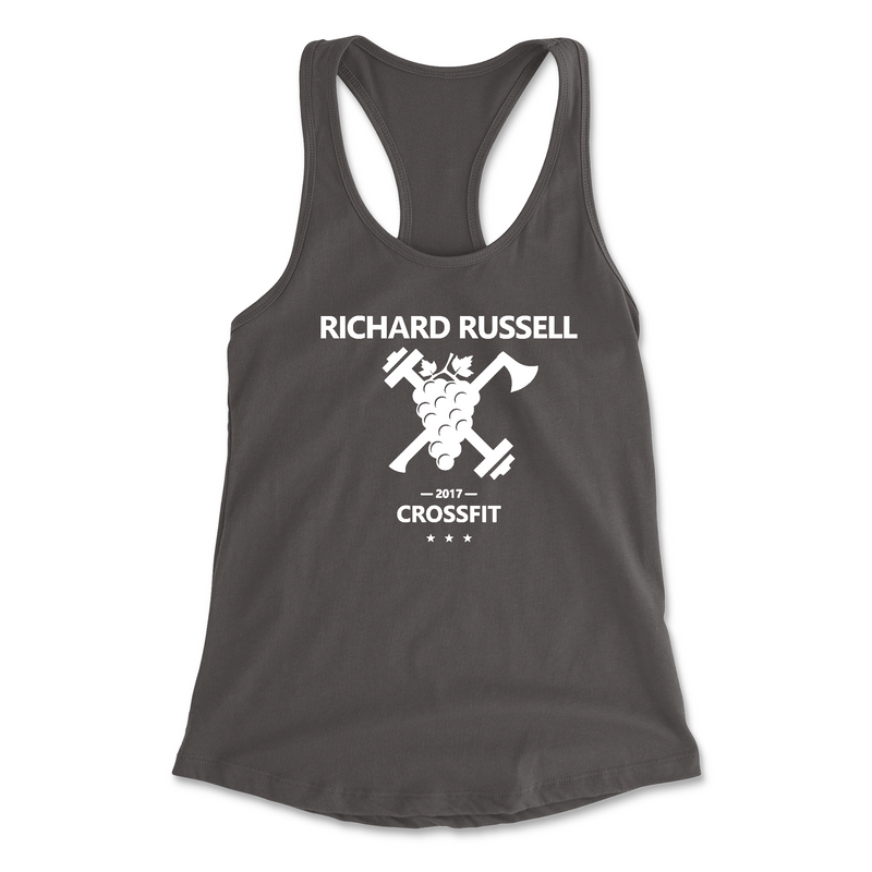 Womens 2X-Large DARK_GRAY Tank Top