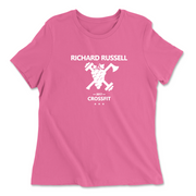 Womens 2X-Large CHARITY_PINK Relaxed Jersey T-Shirt