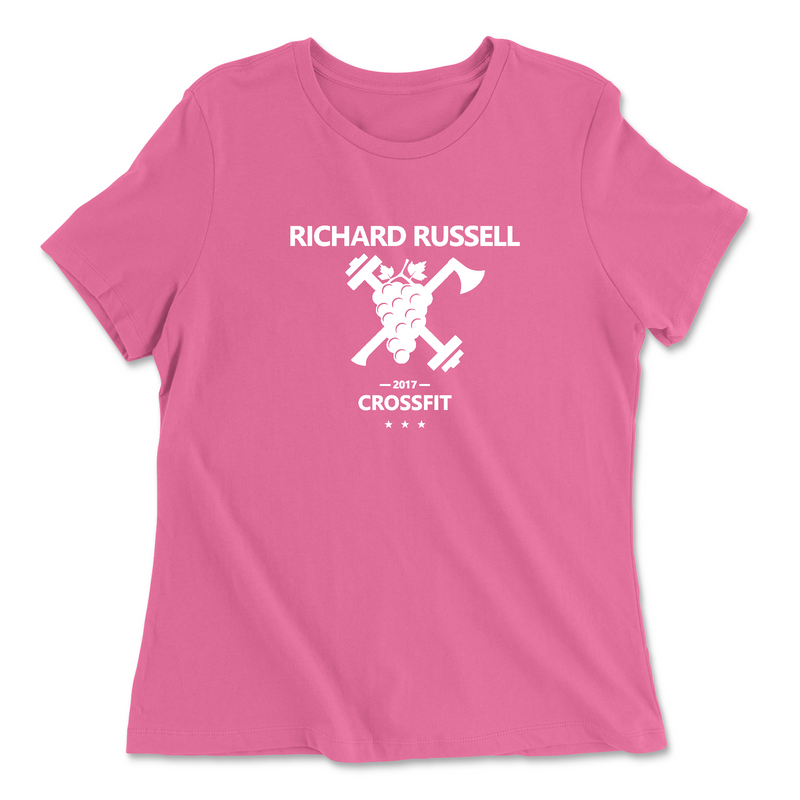 Womens 2X-Large CHARITY_PINK Relaxed Jersey T-Shirt