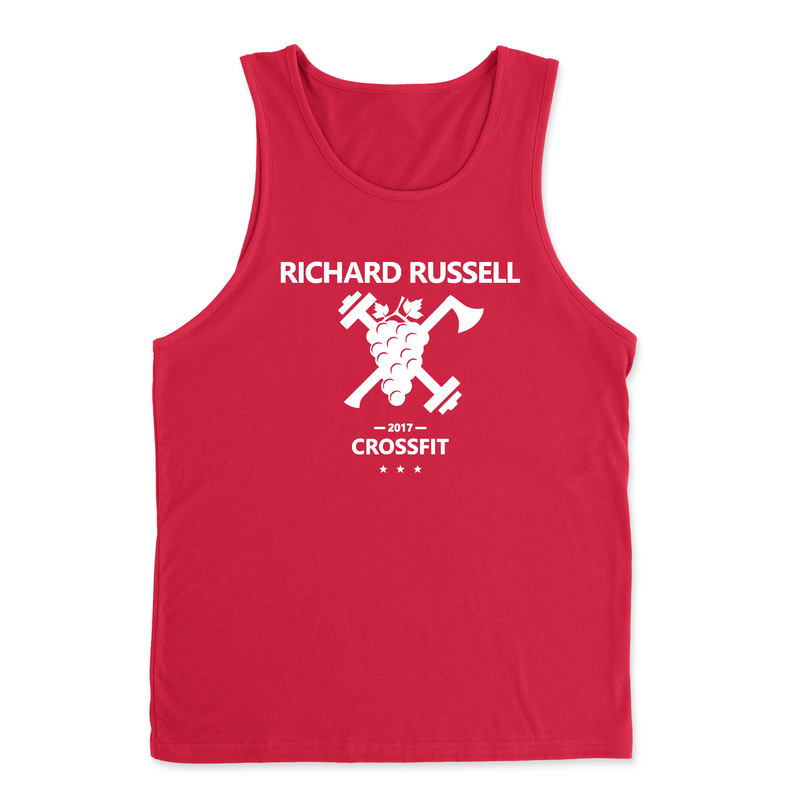 Mens 2X-Large RED Tank Top
