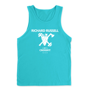 Mens 2X-Large TAHITI_BLUE Tank Top