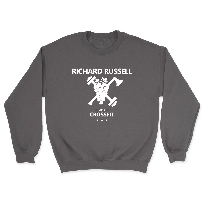 Mens 2X-Large CHARCOAL Midweight Sweatshirt