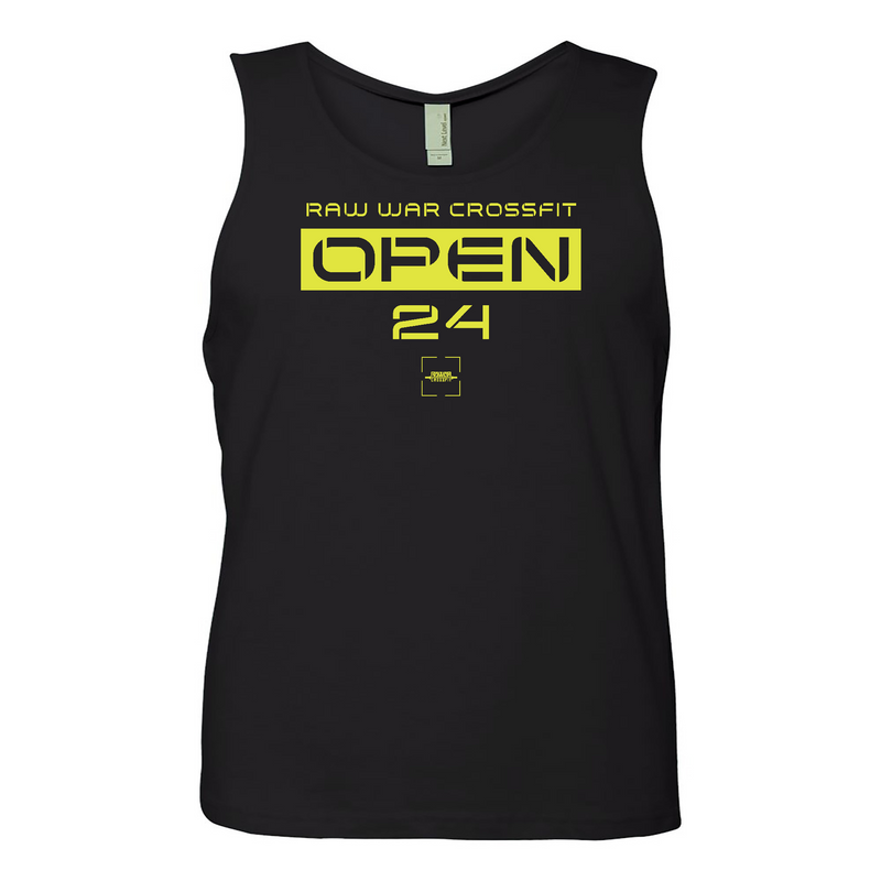 Mens 2X-Large BLACK Tank Top
