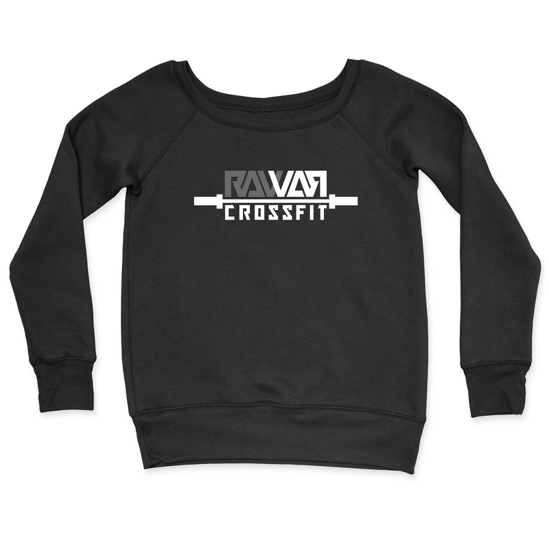 Womens 2X-Large BLACK CrewNeck