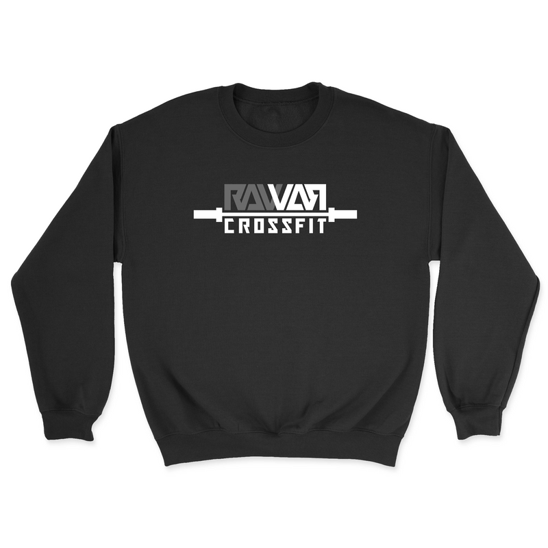 Mens 2X-Large BLACK Midweight Sweatshirt