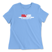 Womens 2X-Large CAROLINA_BLUE Relaxed Jersey T-Shirt