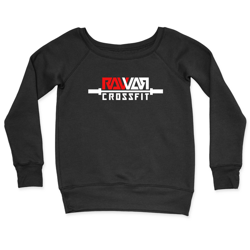 Womens 2X-Large BLACK CrewNeck