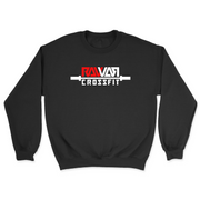 Mens 2X-Large BLACK Midweight Sweatshirt