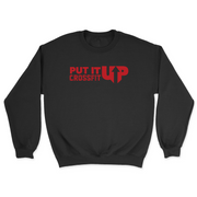 Mens 2X-Large BLACK Midweight Sweatshirt