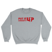 Mens 2X-Large GRAY_HEATHER Midweight Sweatshirt
