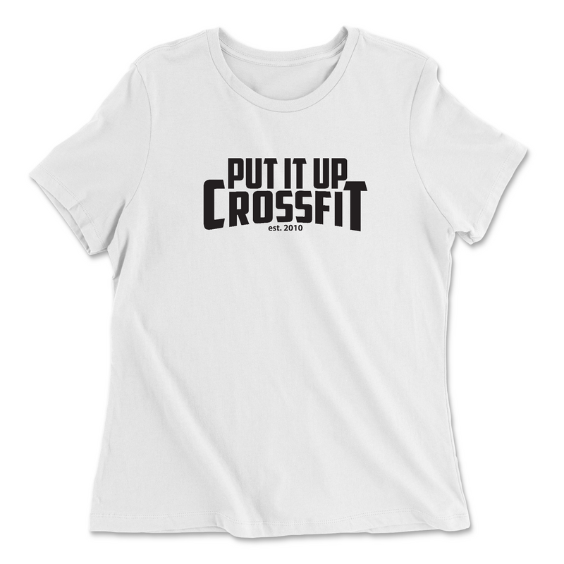 Womens 2X-Large WHITE Relaxed Jersey T-Shirt