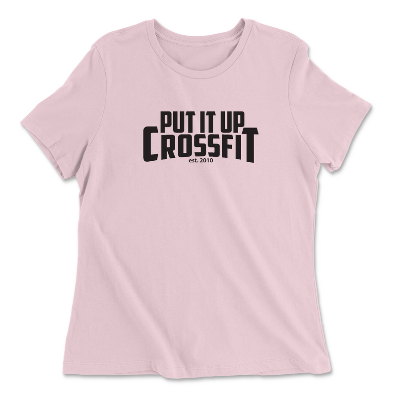 Womens 2X-Large PINK Relaxed Jersey T-Shirt