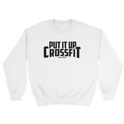 Mens 2X-Large WHITE Midweight Sweatshirt