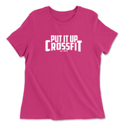 Womens 2X-Large BERRY Relaxed Jersey T-Shirt