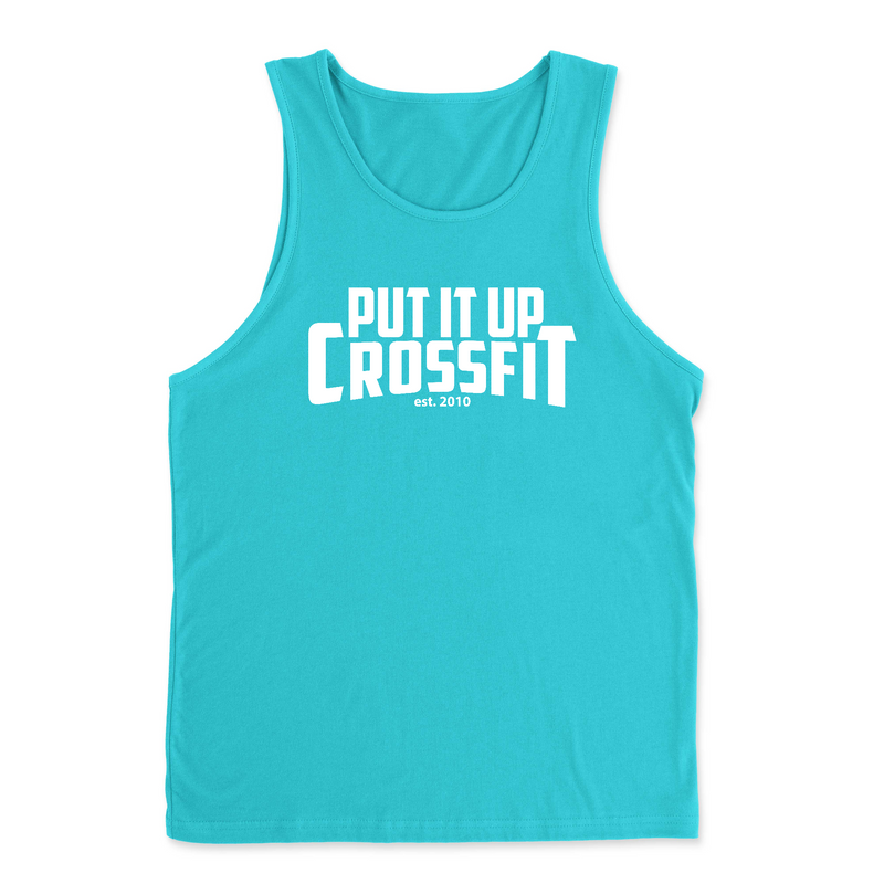 Mens 2X-Large TAHITI_BLUE Tank Top