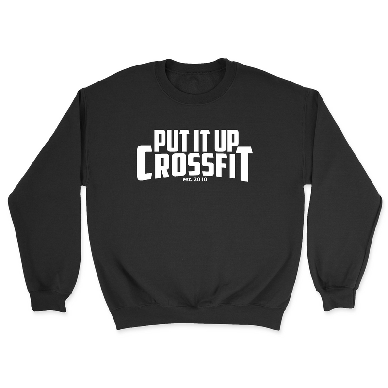 Mens 2X-Large BLACK Midweight Sweatshirt