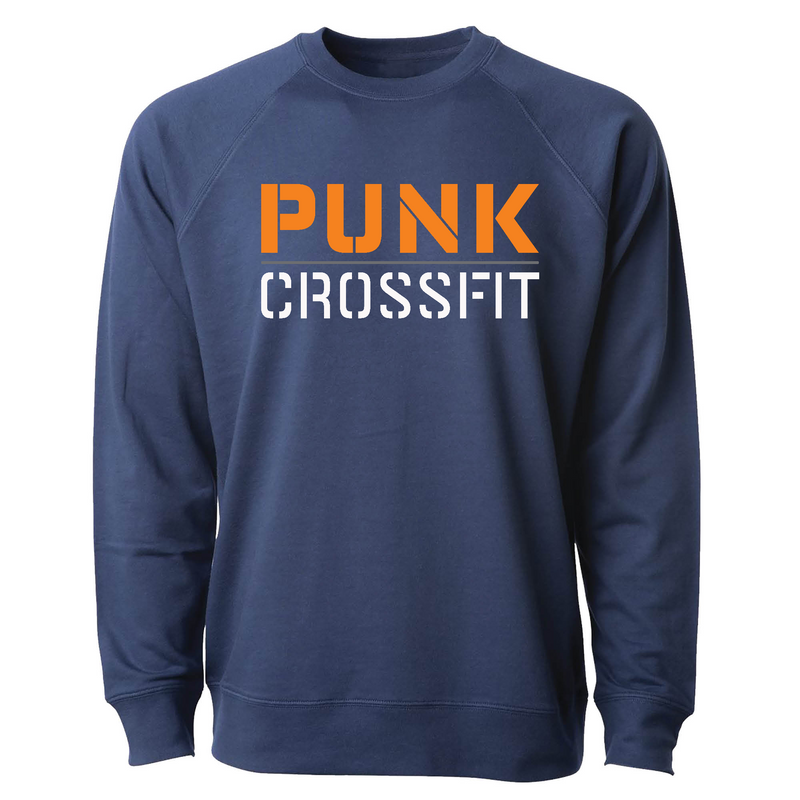 Mens 2X-Large INDIGO CrewNeck