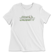 Womens 2X-Large WHITE Relaxed Jersey T-Shirt