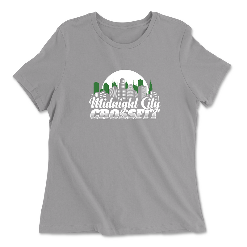 Womens 2X-Large SOLID_ATHETIC_GREY Relaxed Jersey T-Shirt