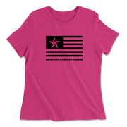 Womens 2X-Large BERRY Relaxed Jersey T-Shirt