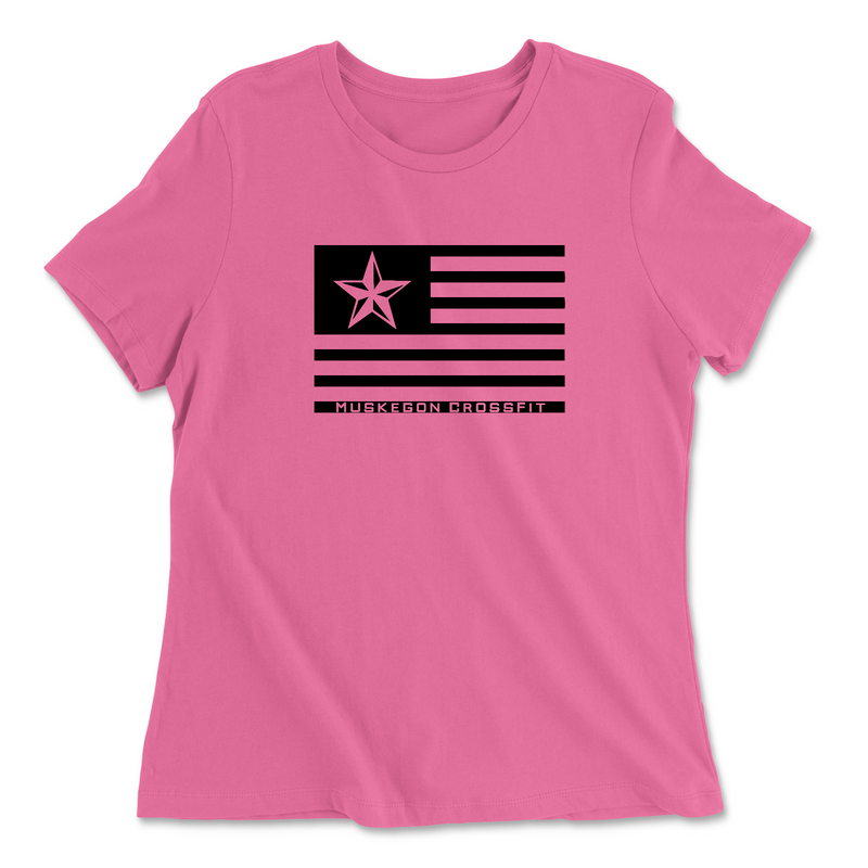 Womens 2X-Large CHARITY_PINK Relaxed Jersey T-Shirt
