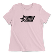 Womens 2X-Large PINK Relaxed Jersey T-Shirt