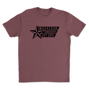 Mens 2X-Large HEATHER_MAROON T-Shirt