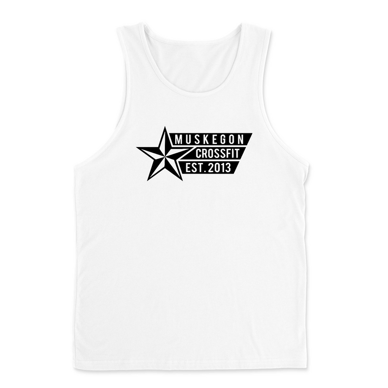 Mens 2X-Large WHITE Tank Top