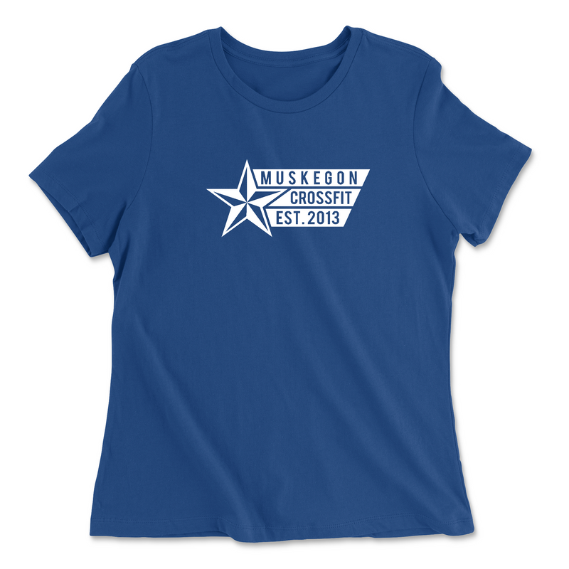Womens 2X-Large TRUE_ROYAL Relaxed Jersey T-Shirt