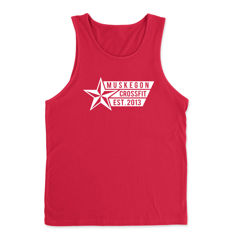 Mens 2X-Large RED Tank Top