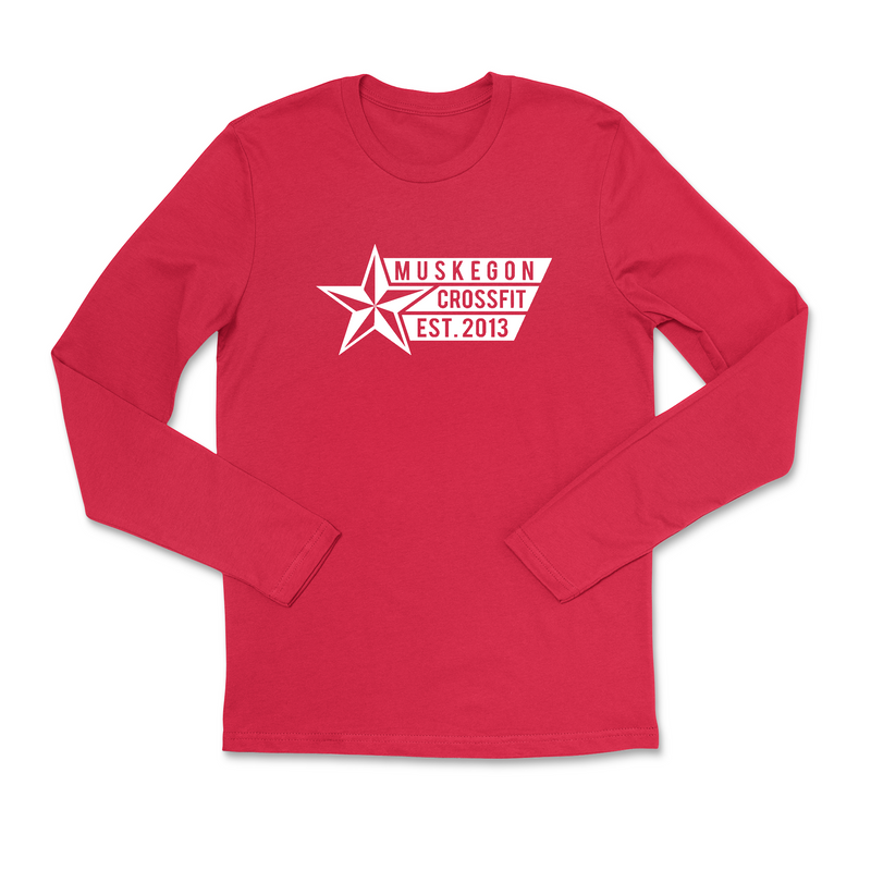 Mens 2X-Large RED Long Sleeve