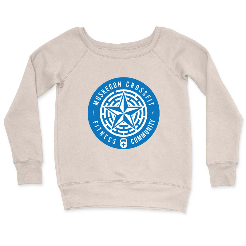 Womens 2X-Large BONE CrewNeck