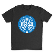 Mens 2X-Large BLACK T-Shirt