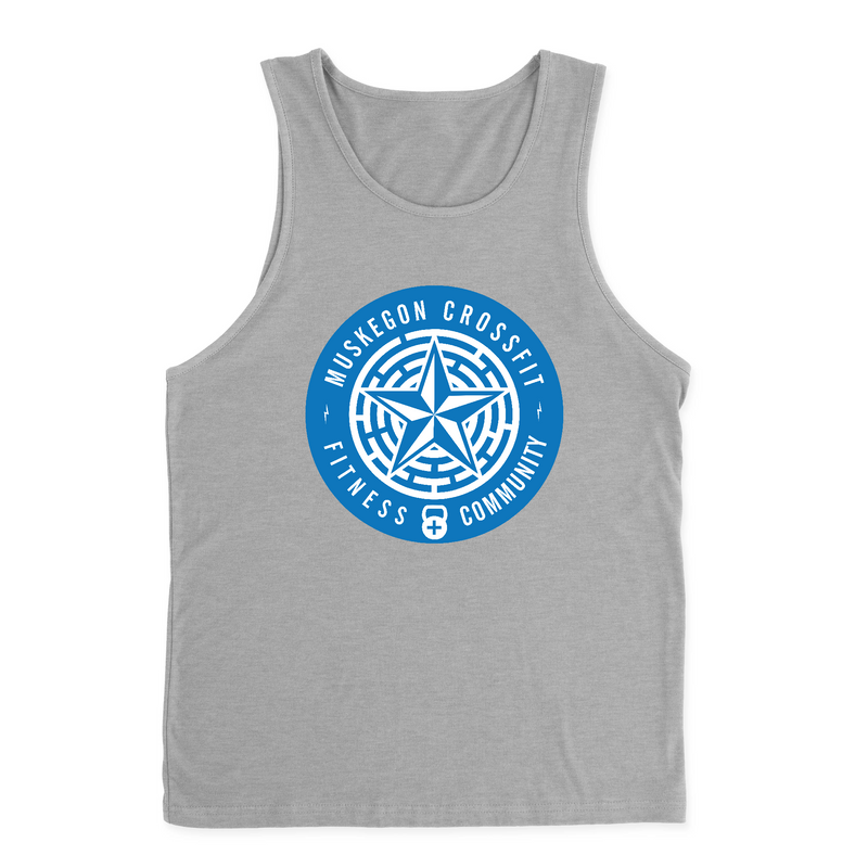 Mens 2X-Large HEATHER_GRAY Tank Top