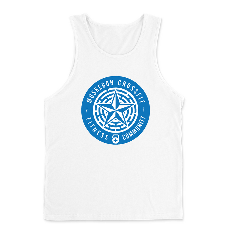 Mens 2X-Large WHITE Tank Top