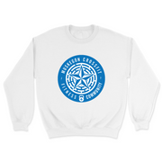 Mens 2X-Large WHITE Midweight Sweatshirt