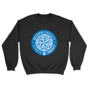 Mens 2X-Large BLACK Midweight Sweatshirt