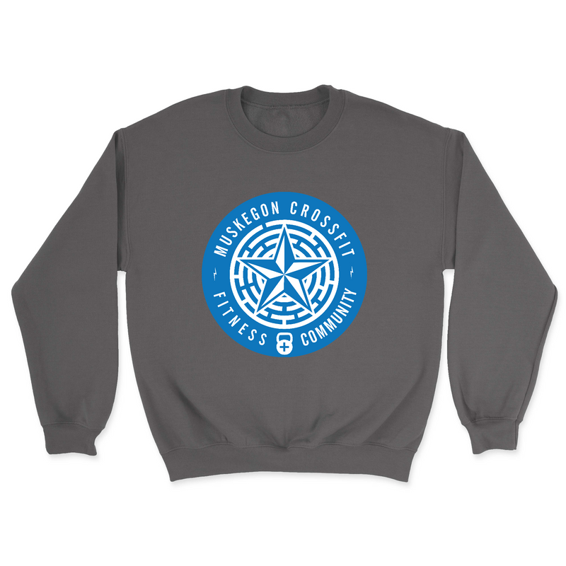 Mens 2X-Large CHARCOAL Midweight Sweatshirt
