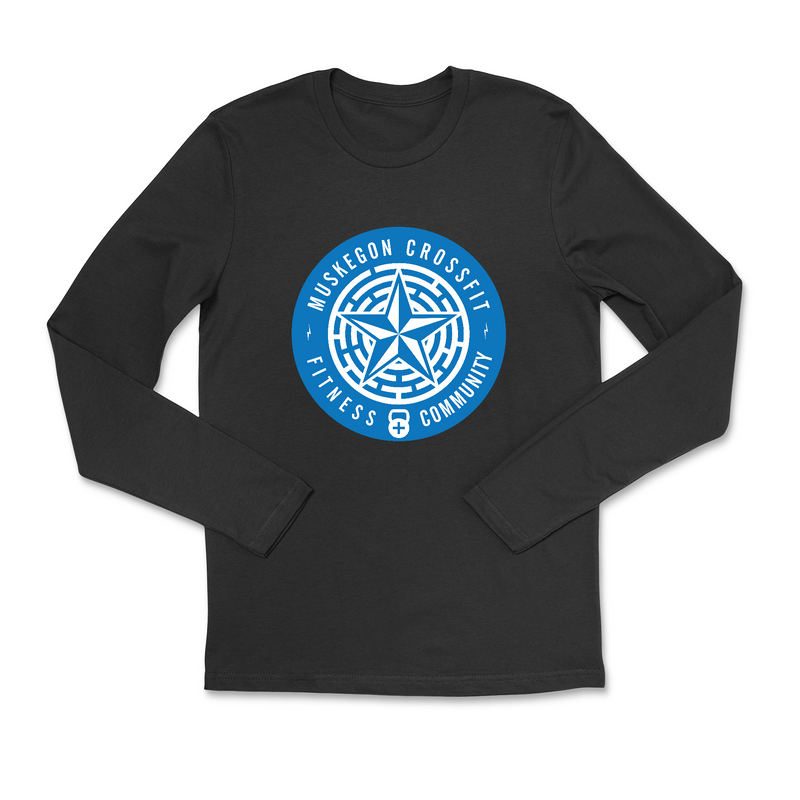 Mens 2X-Large BLACK Long Sleeve