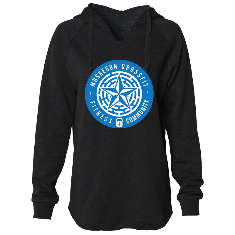 Womens 2X-Large BLACK Hoodie
