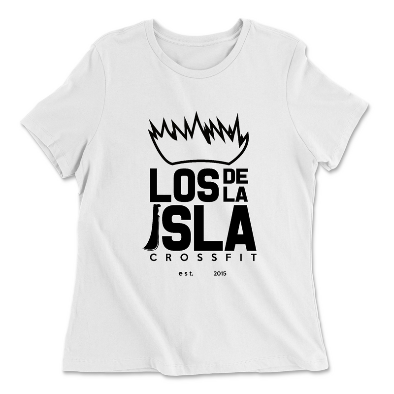 Womens 2X-Large WHITE Relaxed Jersey T-Shirt
