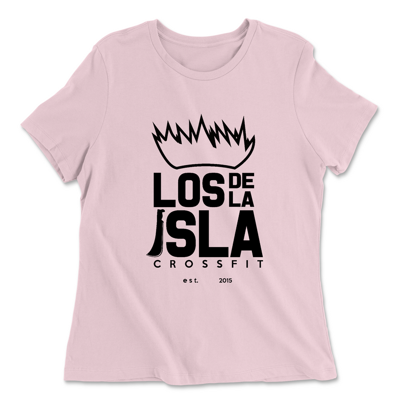 Womens 2X-Large PINK Relaxed Jersey T-Shirt