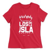 Womens 2X-Large RED Relaxed Jersey T-Shirt