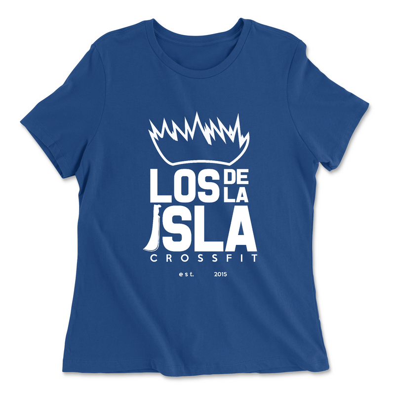 Womens 2X-Large TRUE_ROYAL Relaxed Jersey T-Shirt